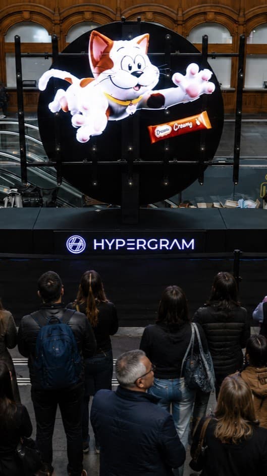 Santa hologram activation
